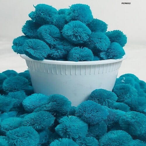 100 Mixed Color Soft Fluffy Pom Poms for Kids DIY Crafts Pompoms